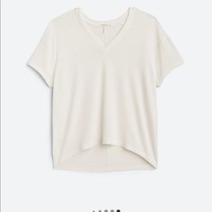 Rag + bone The Knit V-Neck Short Sleeve Top NWT